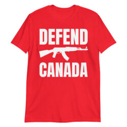 DEFEND CANADA | AK-47 Machine Gun T-Shirt