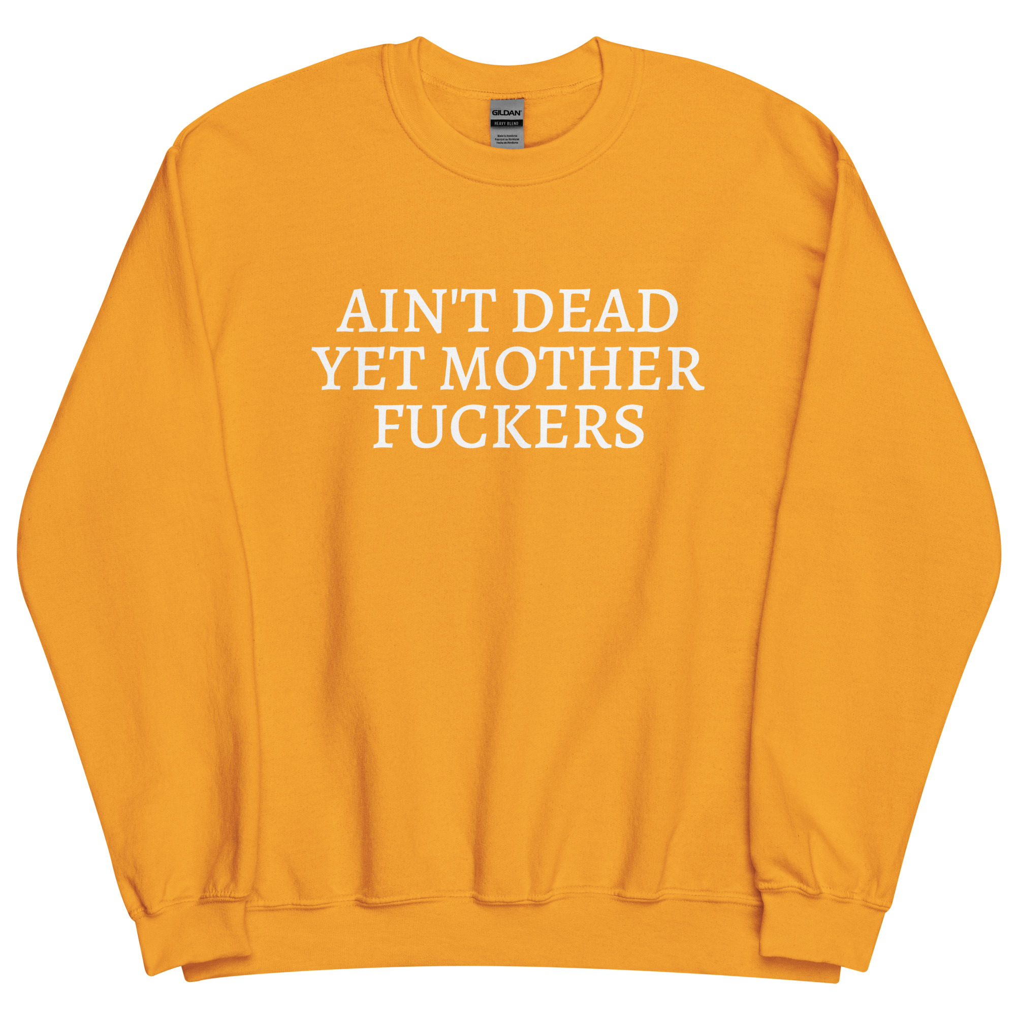 Ain't Dead Yet Mother Fuckers Sweatshirt - Image 13