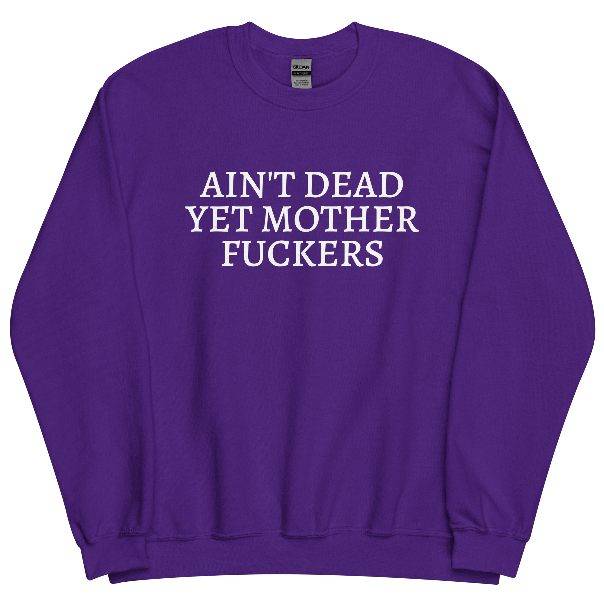 Ain't Dead Yet Mother Fuckers Sweatshirt - Image 5