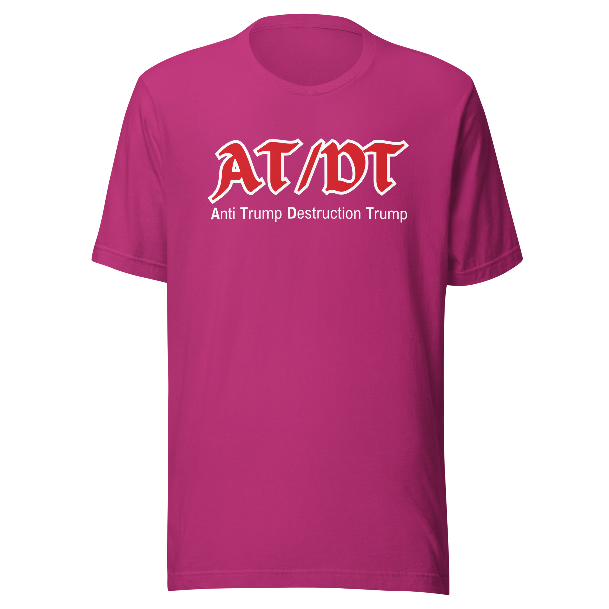 AT/DT Anti Trump Destruction Trump T-Shirt - Image 9