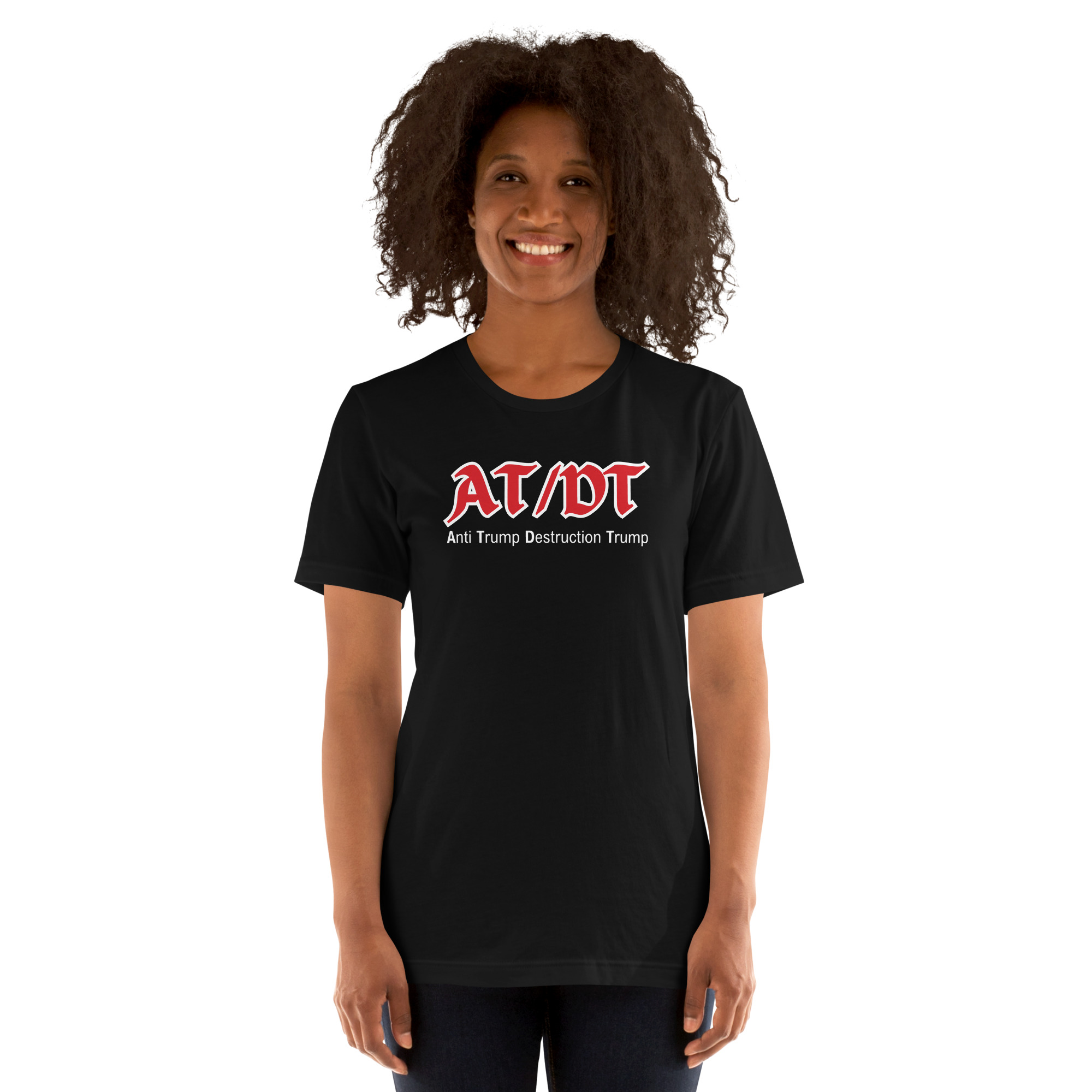 AT/DT Anti Trump Destruction Trump T-Shirt - Image 3