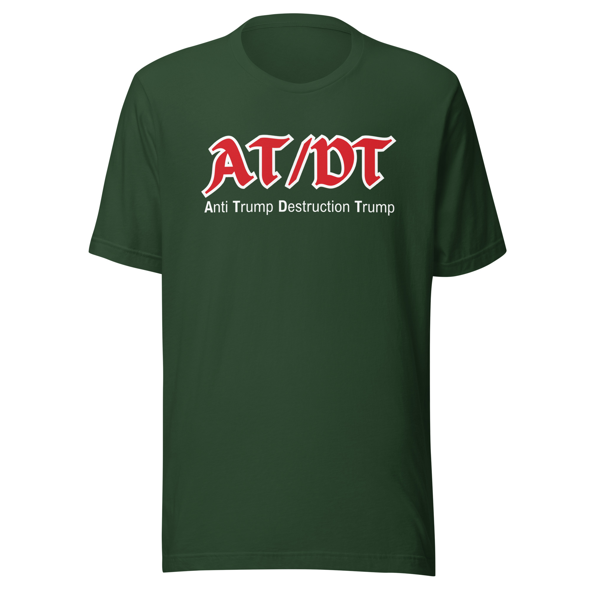 AT/DT Anti Trump Destruction Trump T-Shirt - Image 6