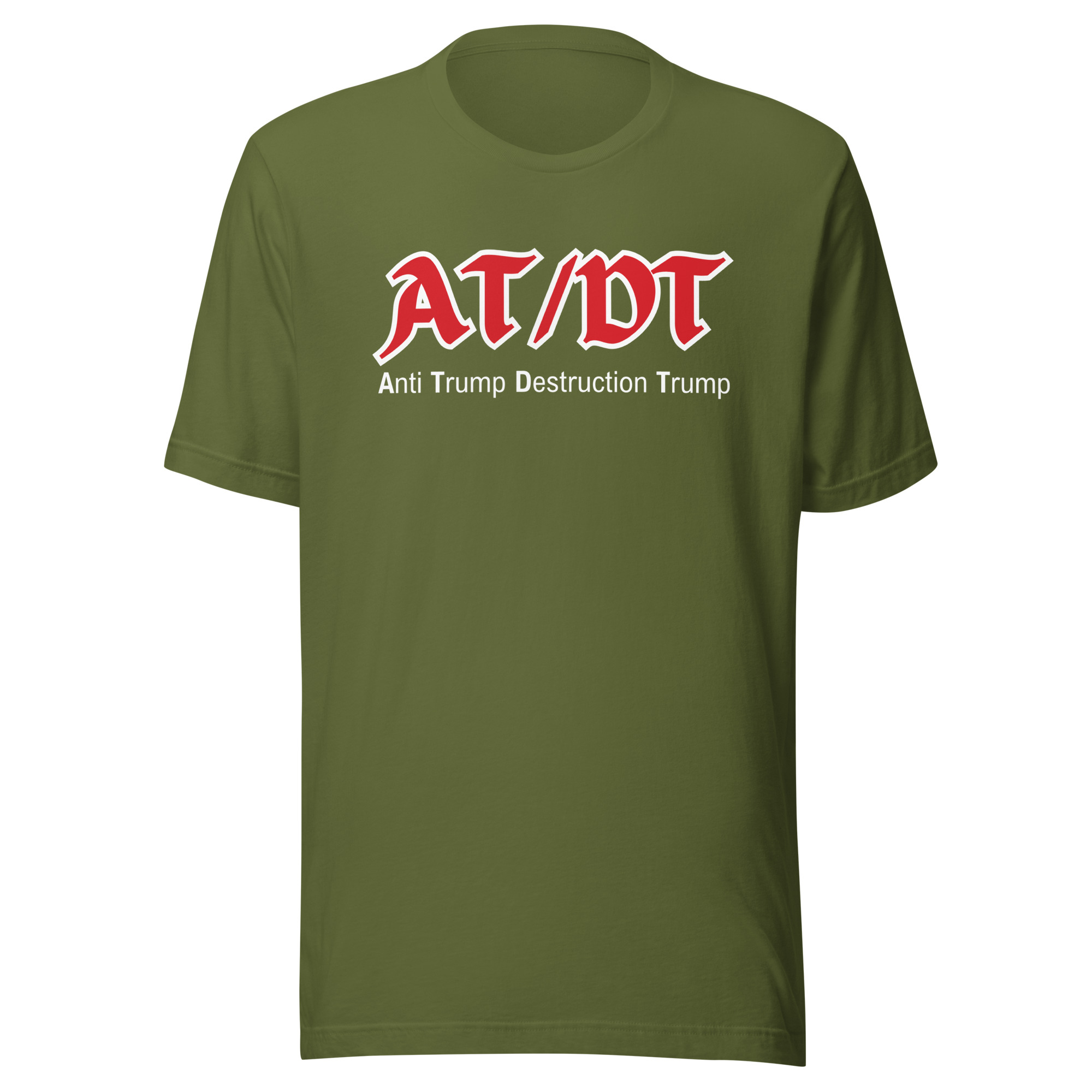 AT/DT Anti Trump Destruction Trump T-Shirt - Image 10