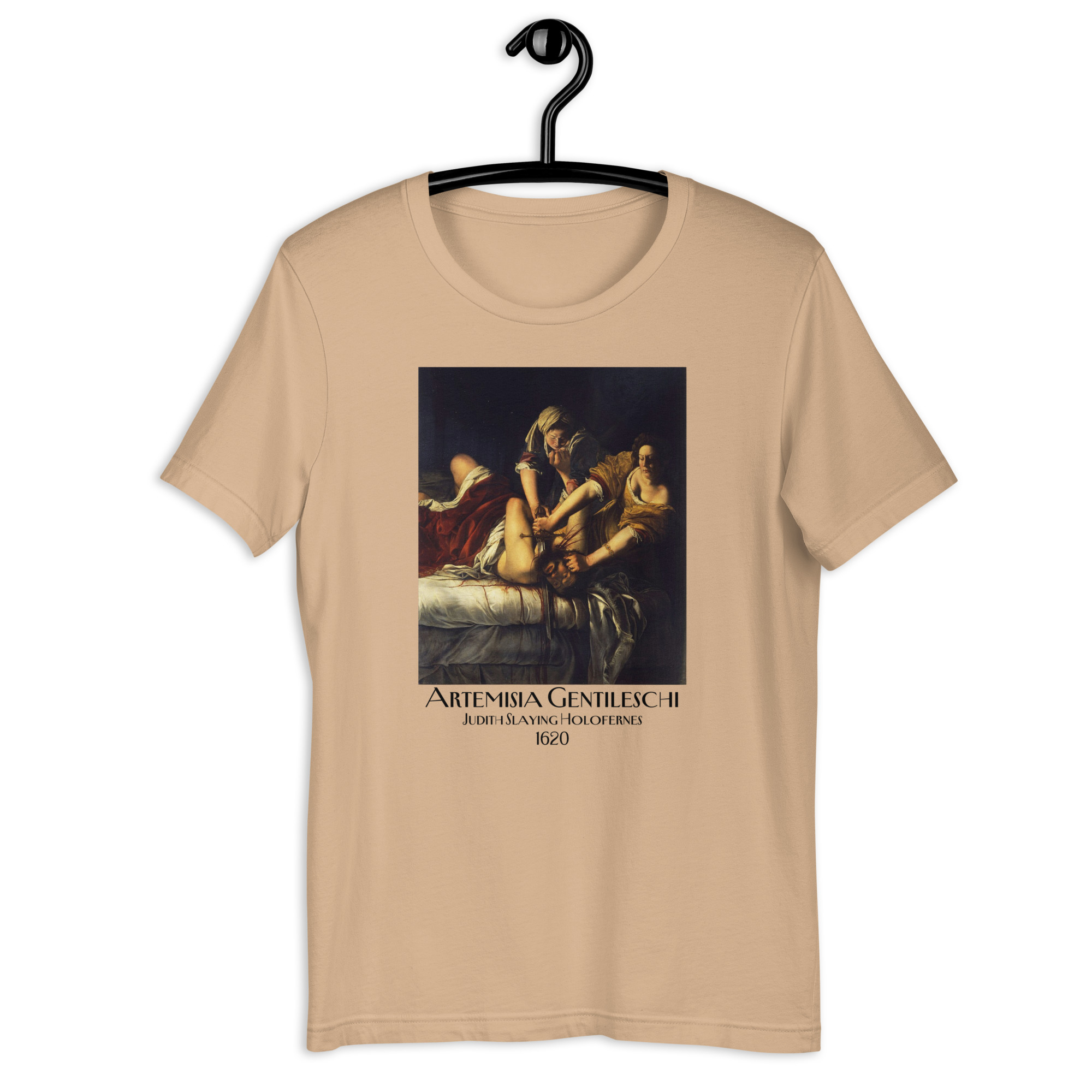Judith Slaying Holofernes (Artemisia Gentileschi, Florence) T-Shirt - Image 6