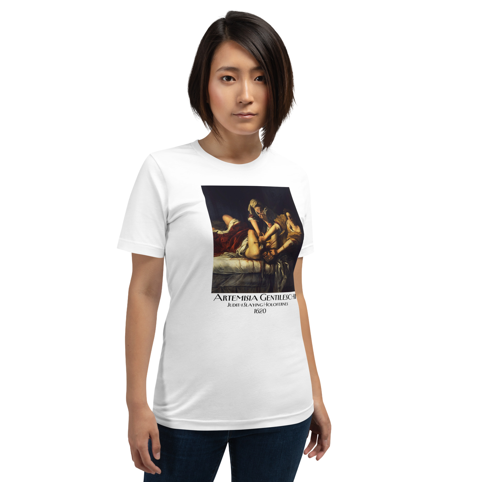 Judith Slaying Holofernes (Artemisia Gentileschi, Florence) T-Shirt - Image 3