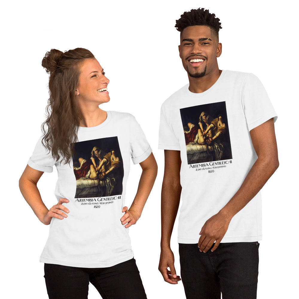 Judith Slaying Holofernes (Artemisia Gentileschi, Florence) T-Shirt - Image 4