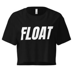 Janelle Monae FLOAT Black Women’s crop top