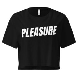 Janelle Monáe PLEASURE Black Crop Top