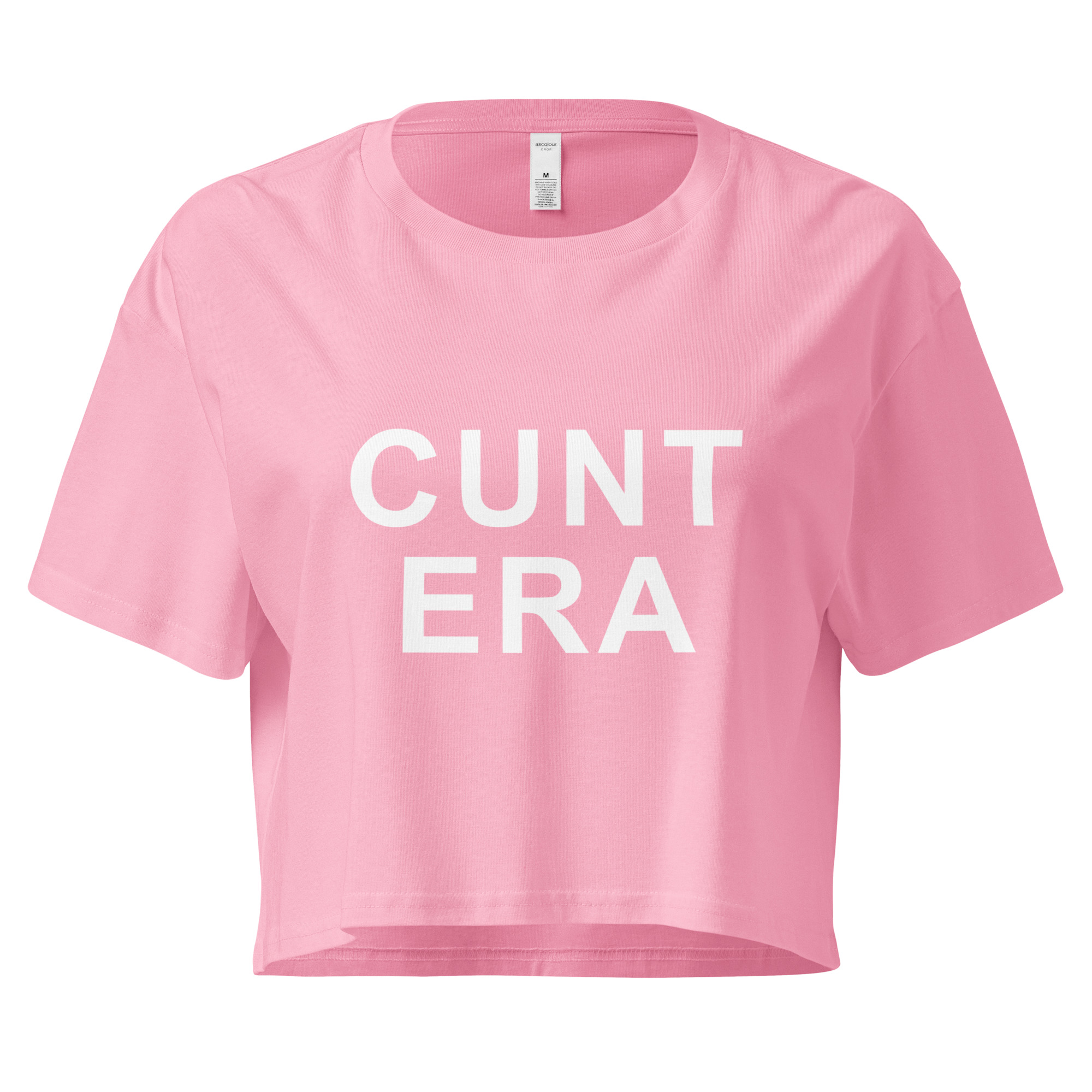 CUNT ERA Black Crop Top - Image 6