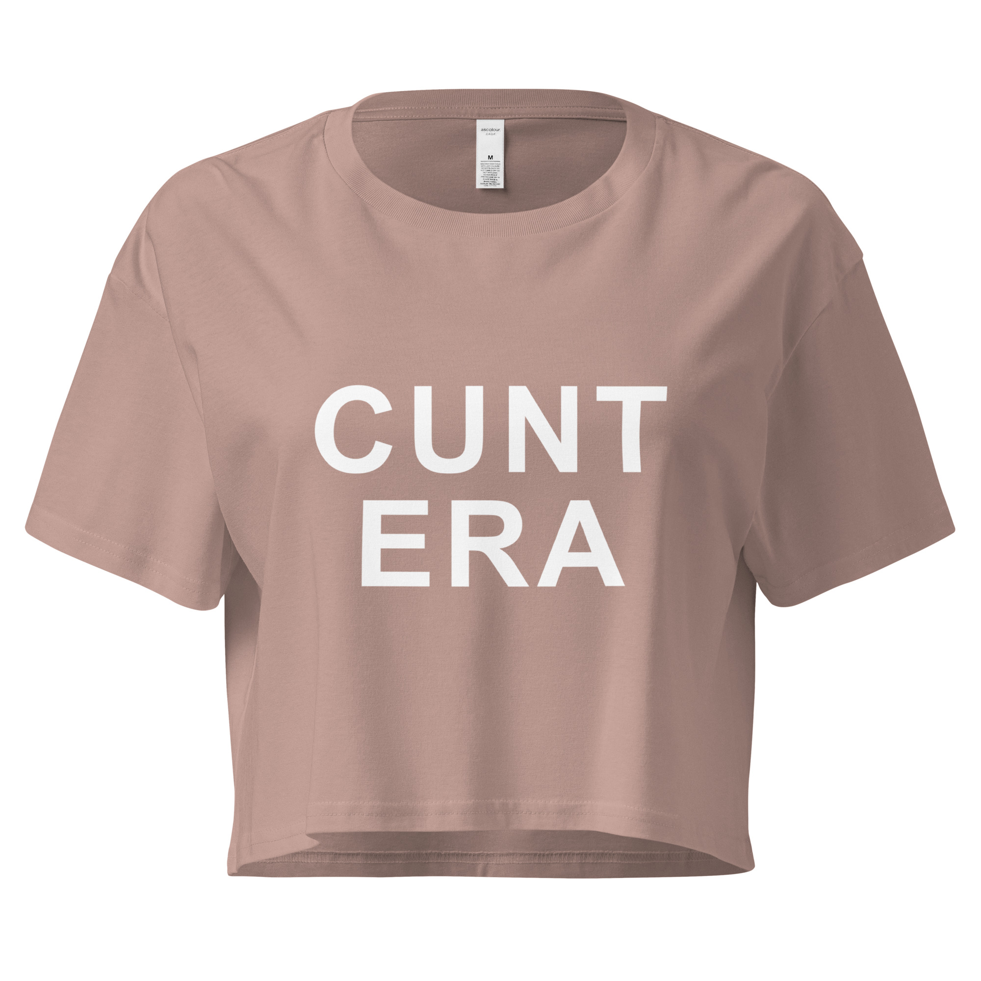 CUNT ERA Black Crop Top - Image 5