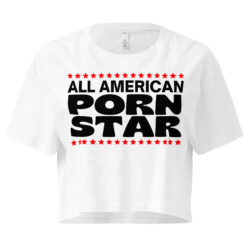 All American Porn Star Crop Top