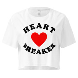 Heart Breaker (Heart) Women’s crop top