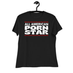 All American Porn Star (red & white version) Women’s t-shirt
