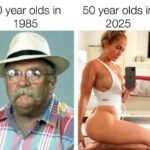 50 years old in 1985 vs 50 years old in 2025 J-Lo