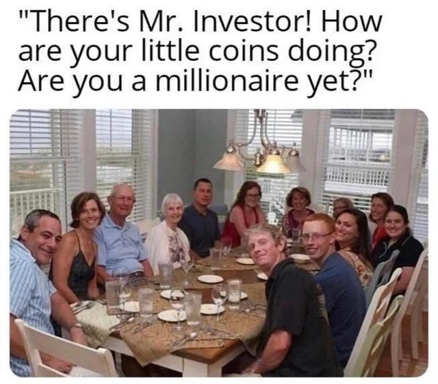 Easter family reunion for a Crypto bro