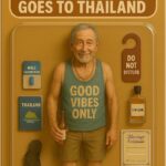 Middle-Age Man Goes To Thailand action figure