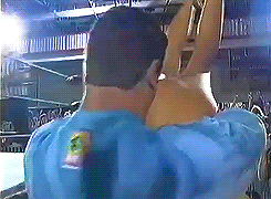 Rick Rude eating Francine ass pussy ecw