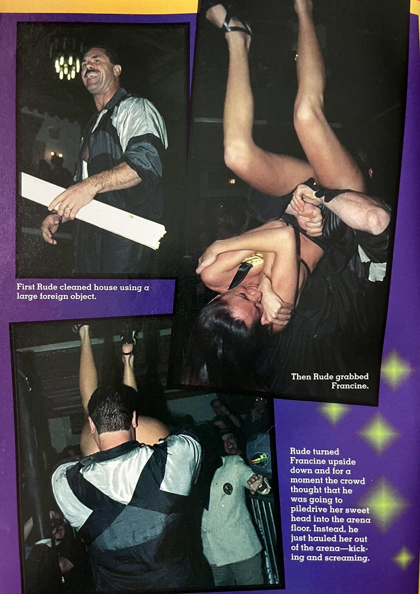 Rick Rude kidnaps Francine