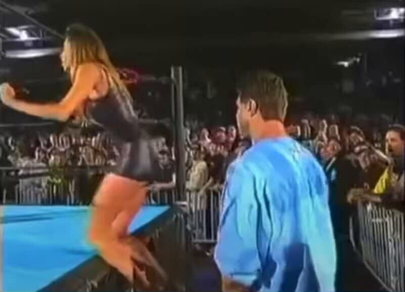 Rick Rude violating Francine in ecw