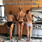 So you wake up and come to the kitchen for breakfast and see this - What Do You Do