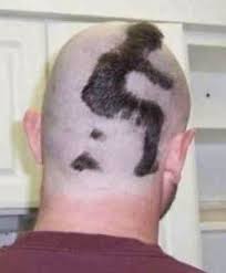 Taking A Shit Hairstyle