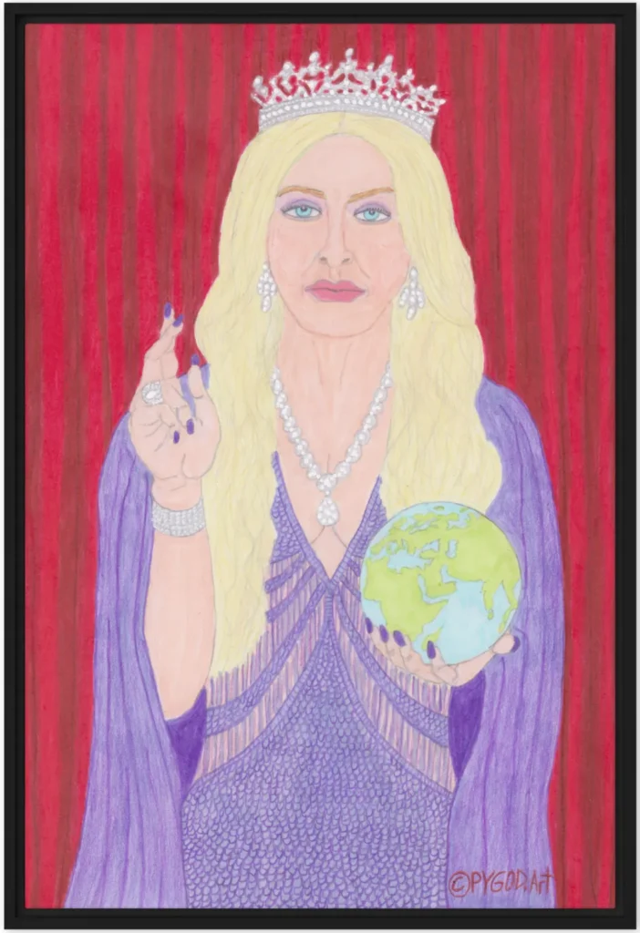 The Most Expensive ArtWork Of All Time - Queen Cecilia III PYGOD.Art