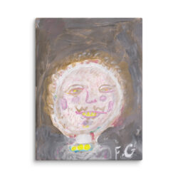 Francoise Gagnon (Dandy – Jean Dubuffet 1948) Canvas Print