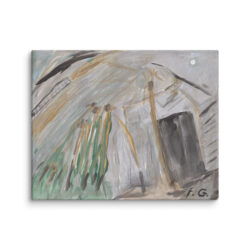 Francoise Gagnon (Goin Fishin - Arthur Dove 1925) Canvas Print