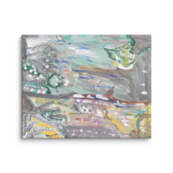 Francoise Gagnon (Moon in my Bed - Nathan Feldman) Canvas Print