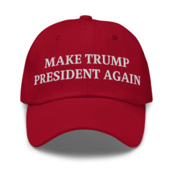 MAKE TRUMP PRESIDENT AGAIN Hat (Embroidered)