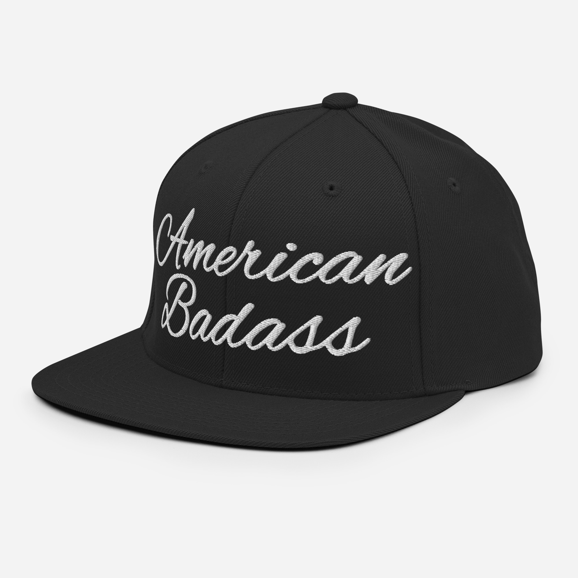 Kid Rock American Badass Flat Brim Snapback Hat - Image 2