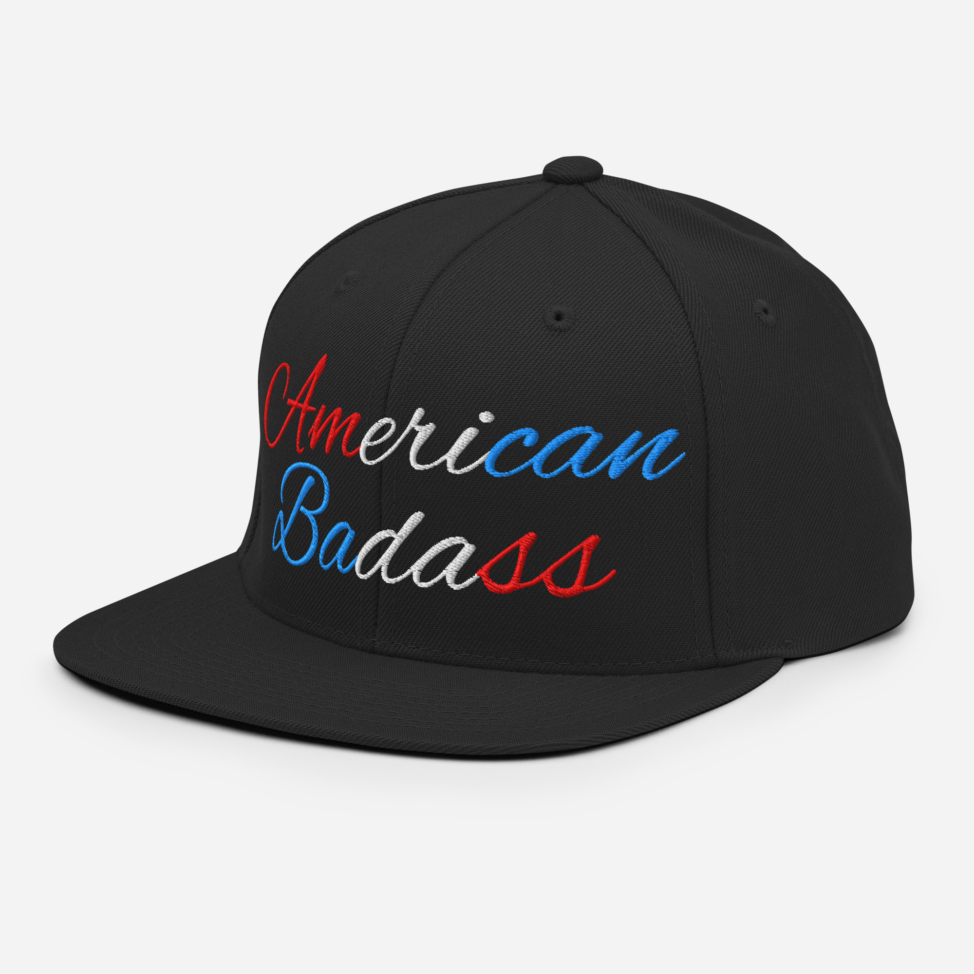 Kid Rock American Badass Flat Brim Snapback Hat - Image 2