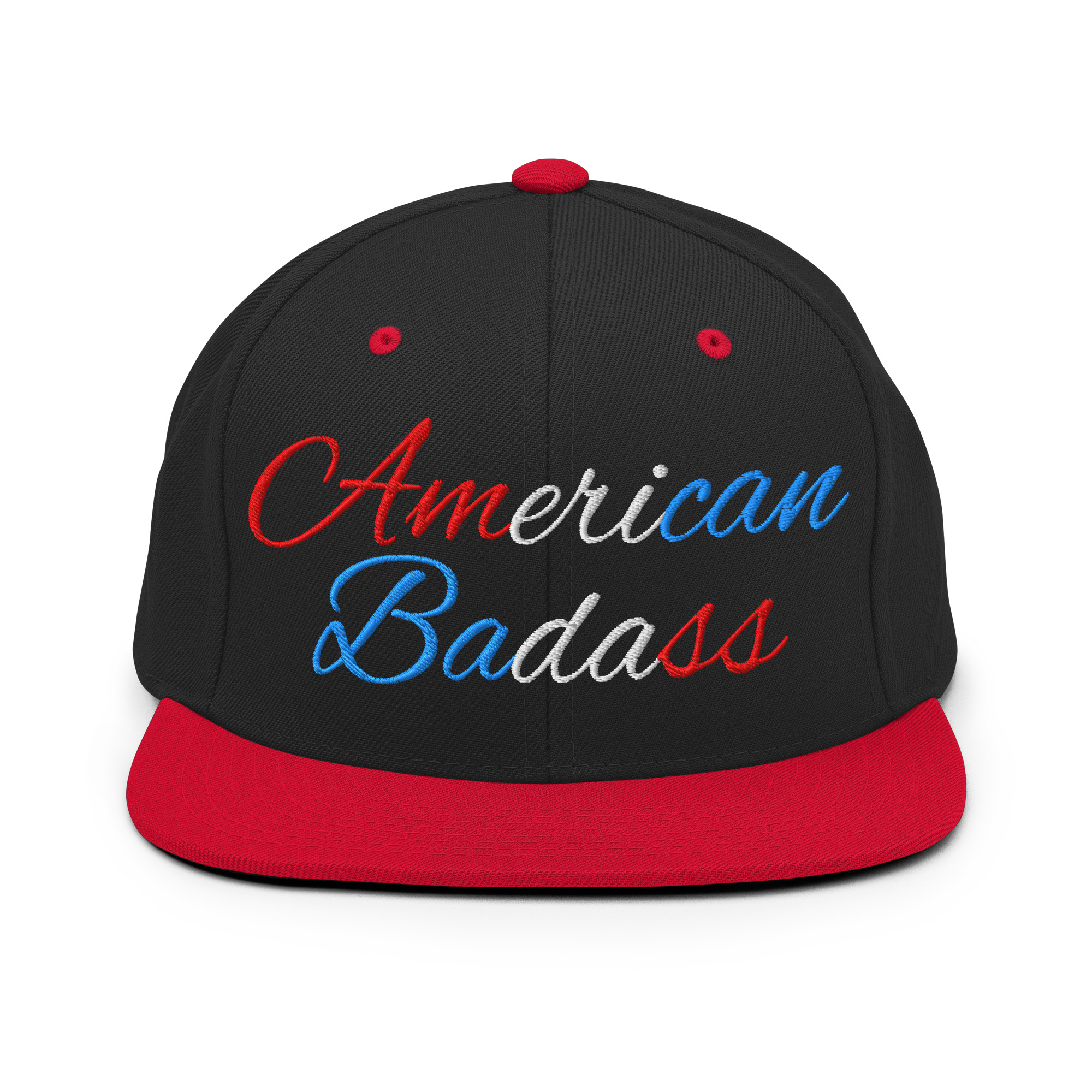 Kid Rock American Badass Flat Brim Snapback Hat - Image 5