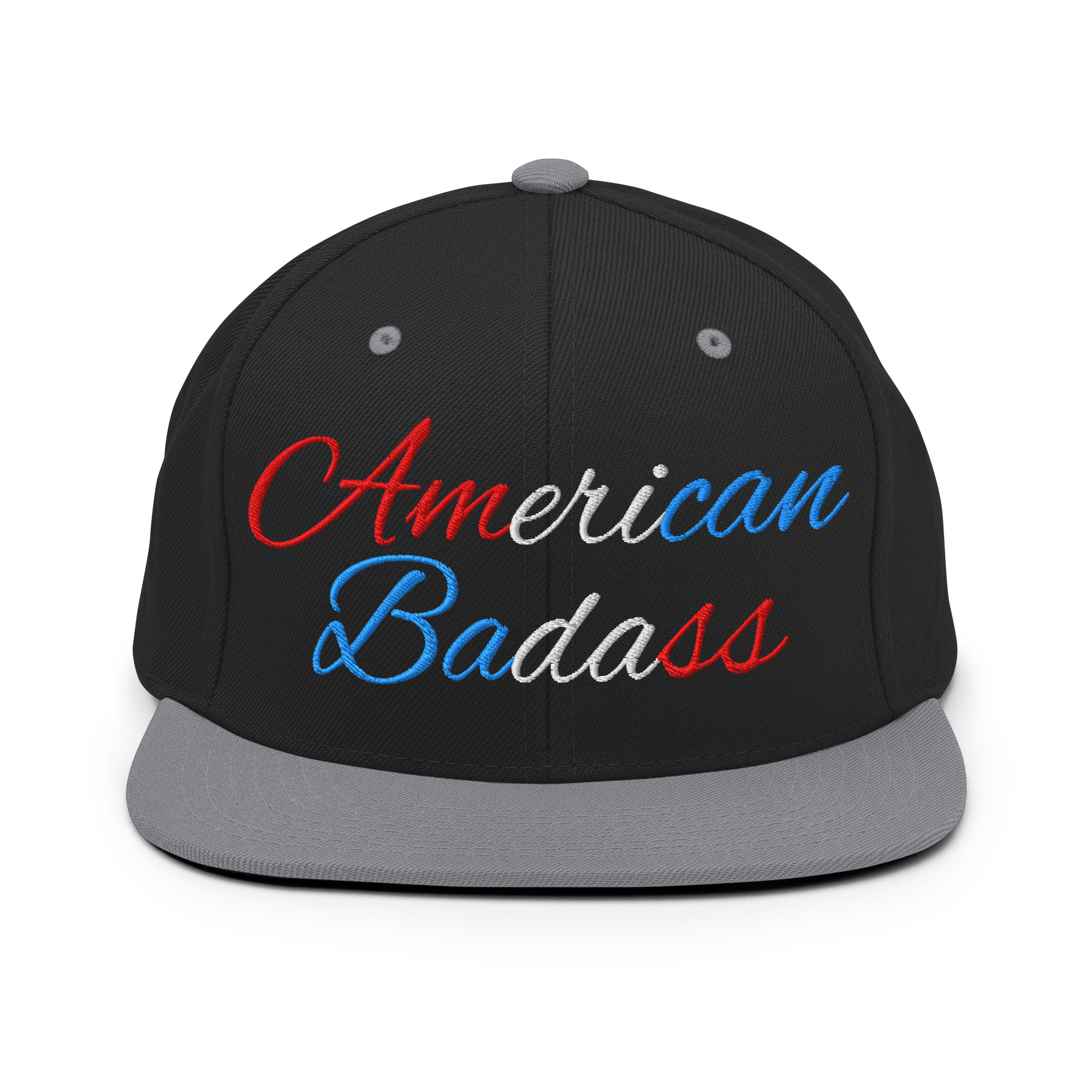 Kid Rock American Badass Flat Brim Snapback Hat - Image 7
