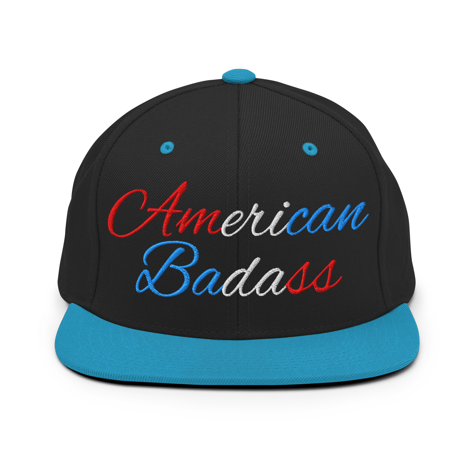 Kid Rock American Badass Flat Brim Snapback Hat - Image 6