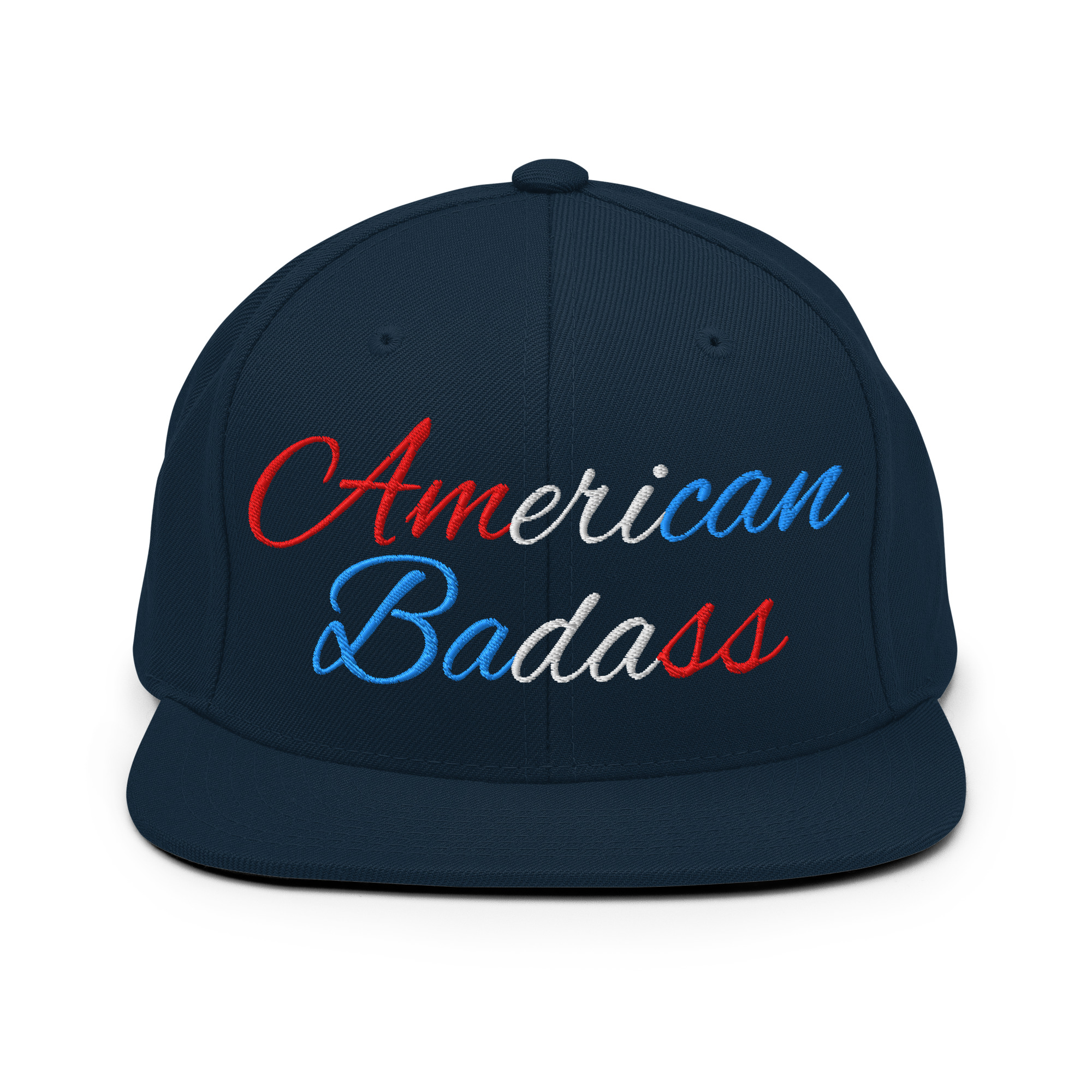 Kid Rock American Badass Flat Brim Snapback Hat - Image 4