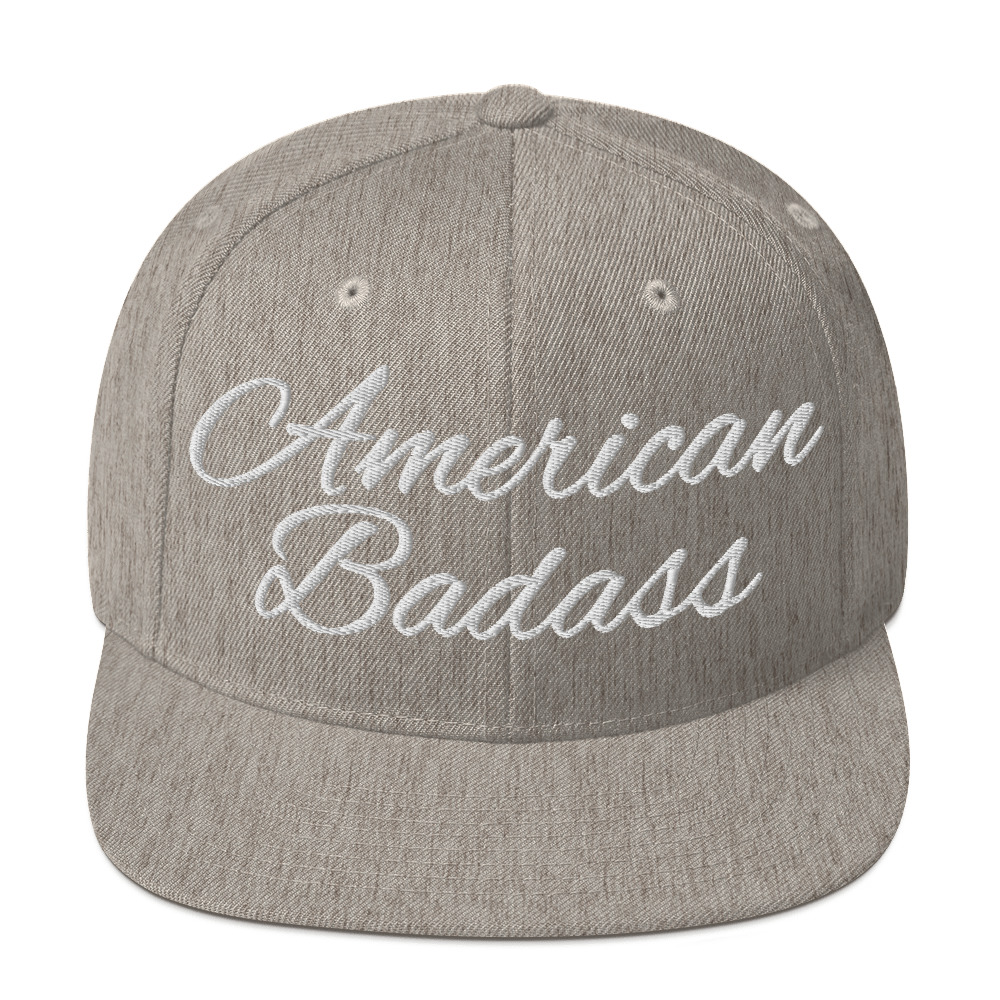 Kid Rock American Badass Flat Brim Snapback Hat - Image 21