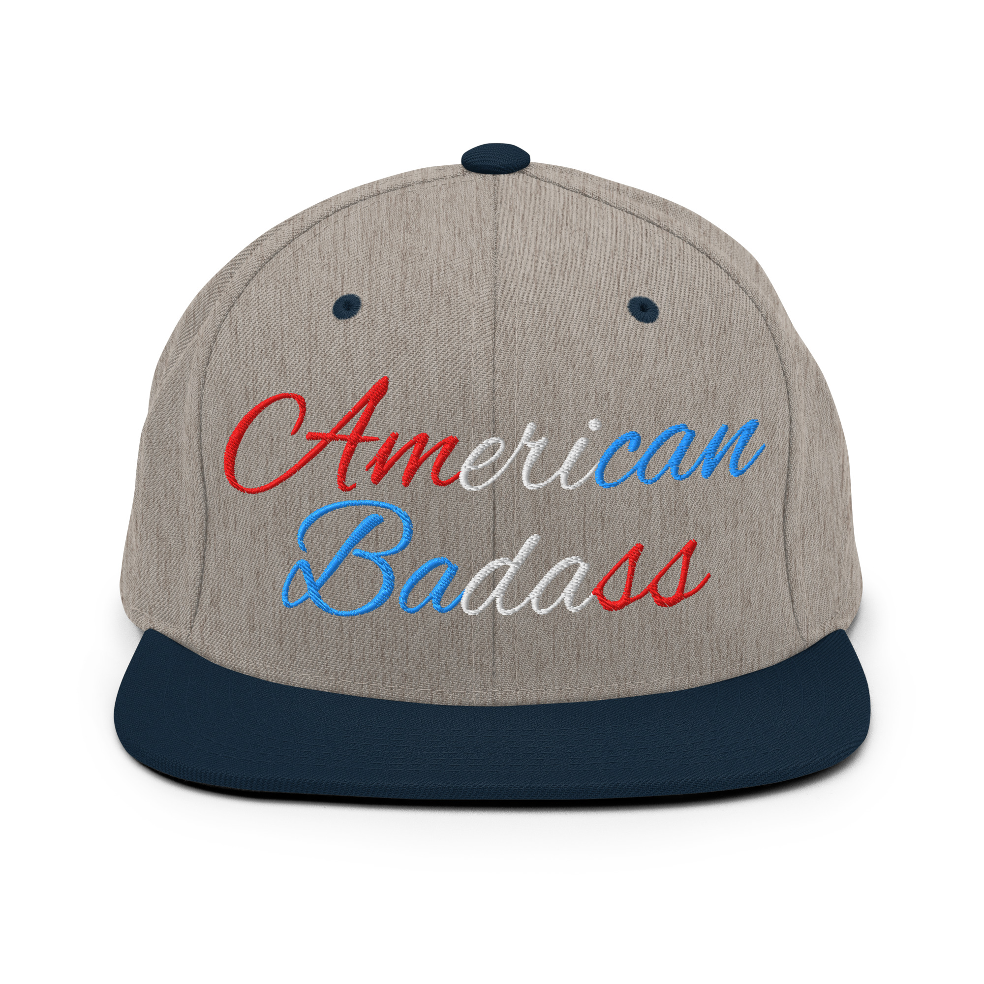 Kid Rock American Badass Flat Brim Snapback Hat - Image 17