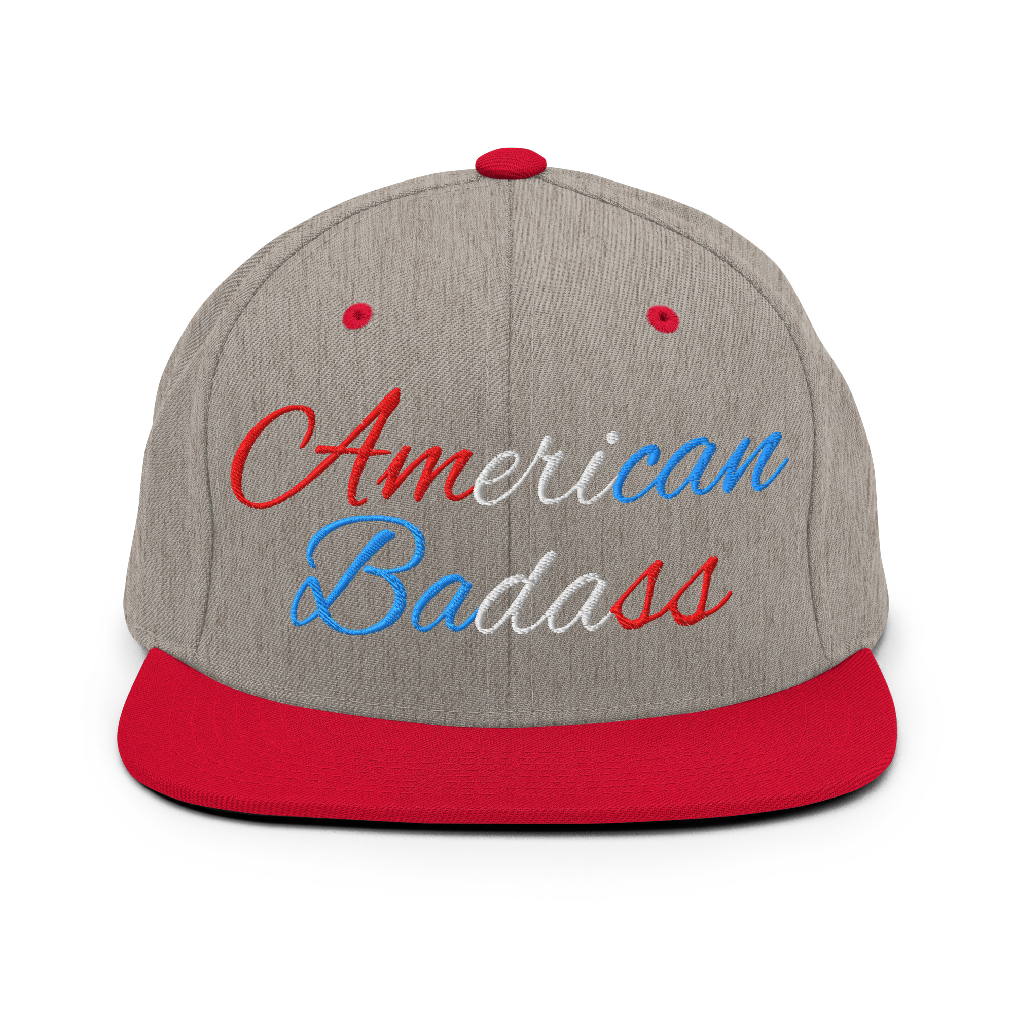 Kid Rock American Badass Flat Brim Snapback Hat - Image 18