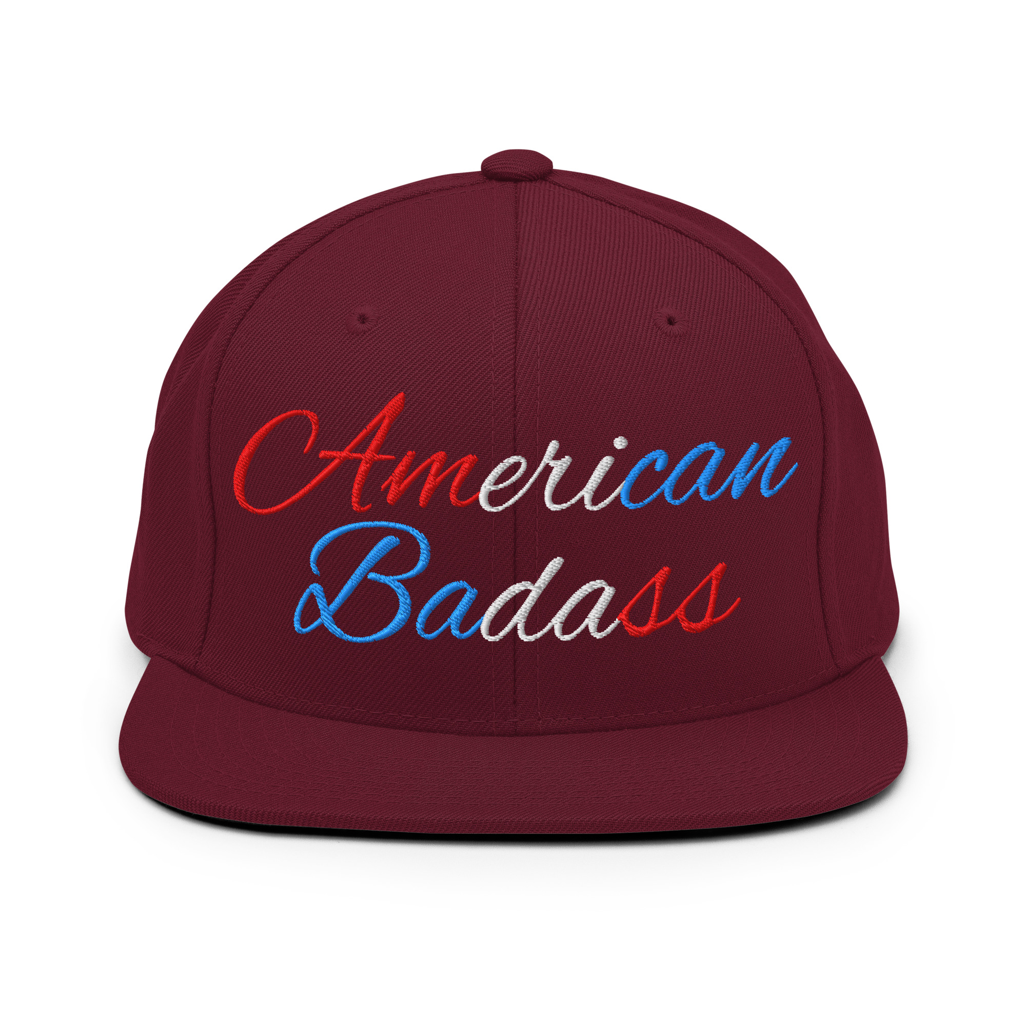 Kid Rock American Badass Flat Brim Snapback Hat - Image 8