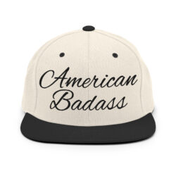 Kid Rock American Badass Flat Brim Snapback Hat