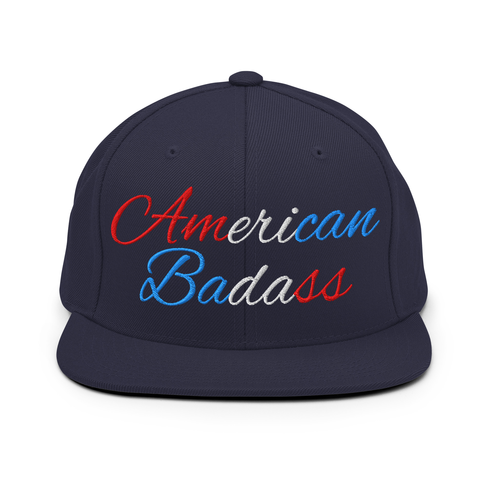 Kid Rock American Badass Flat Brim Snapback Hat - Image 10