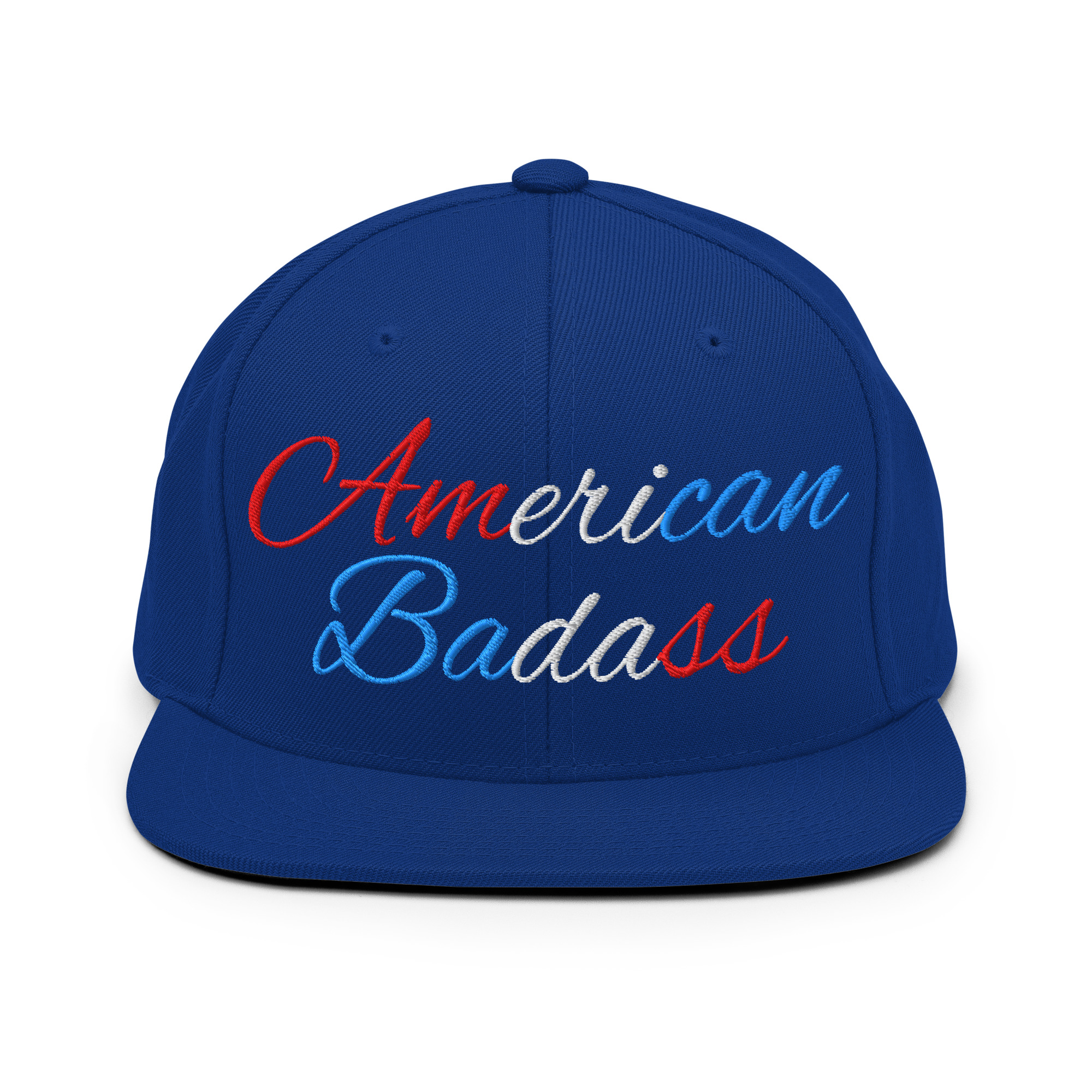 Kid Rock American Badass Flat Brim Snapback Hat - Image 9