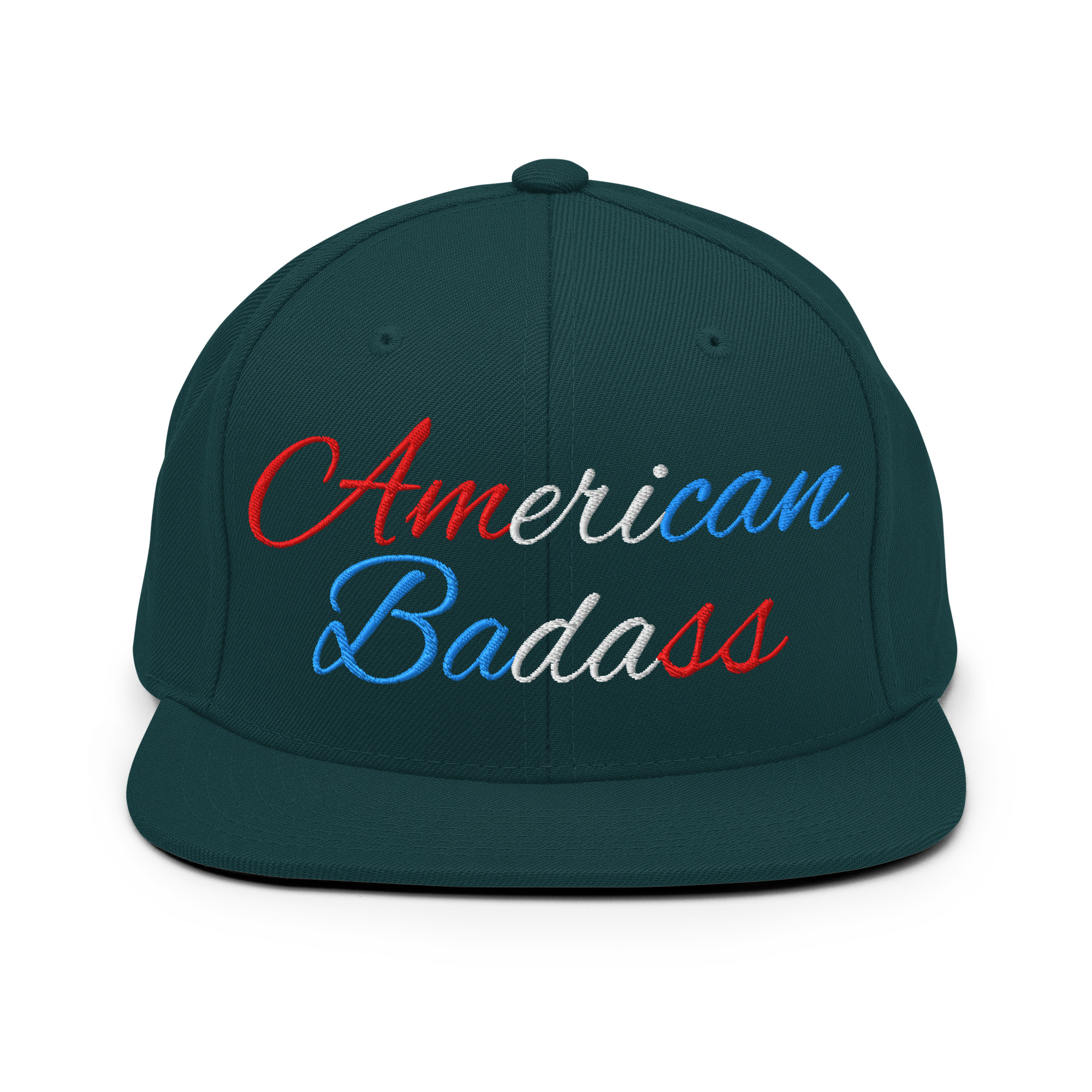 Kid Rock American Badass Flat Brim Snapback Hat - Image 12