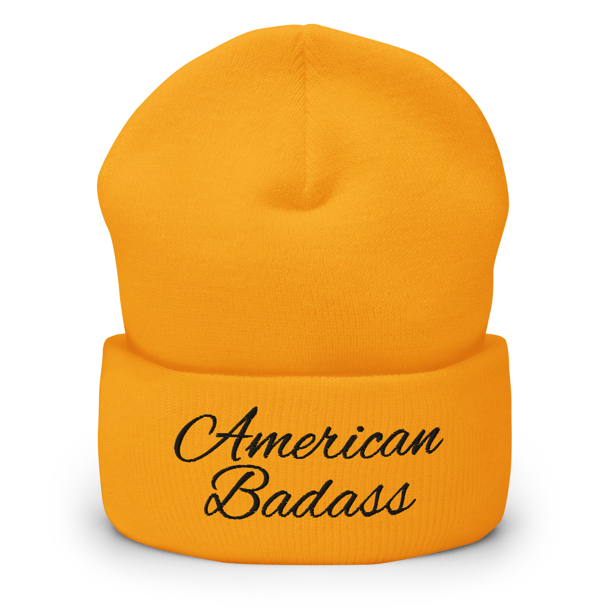 Kid Rock American Badass (Black Embroidery) Beanie - Image 4