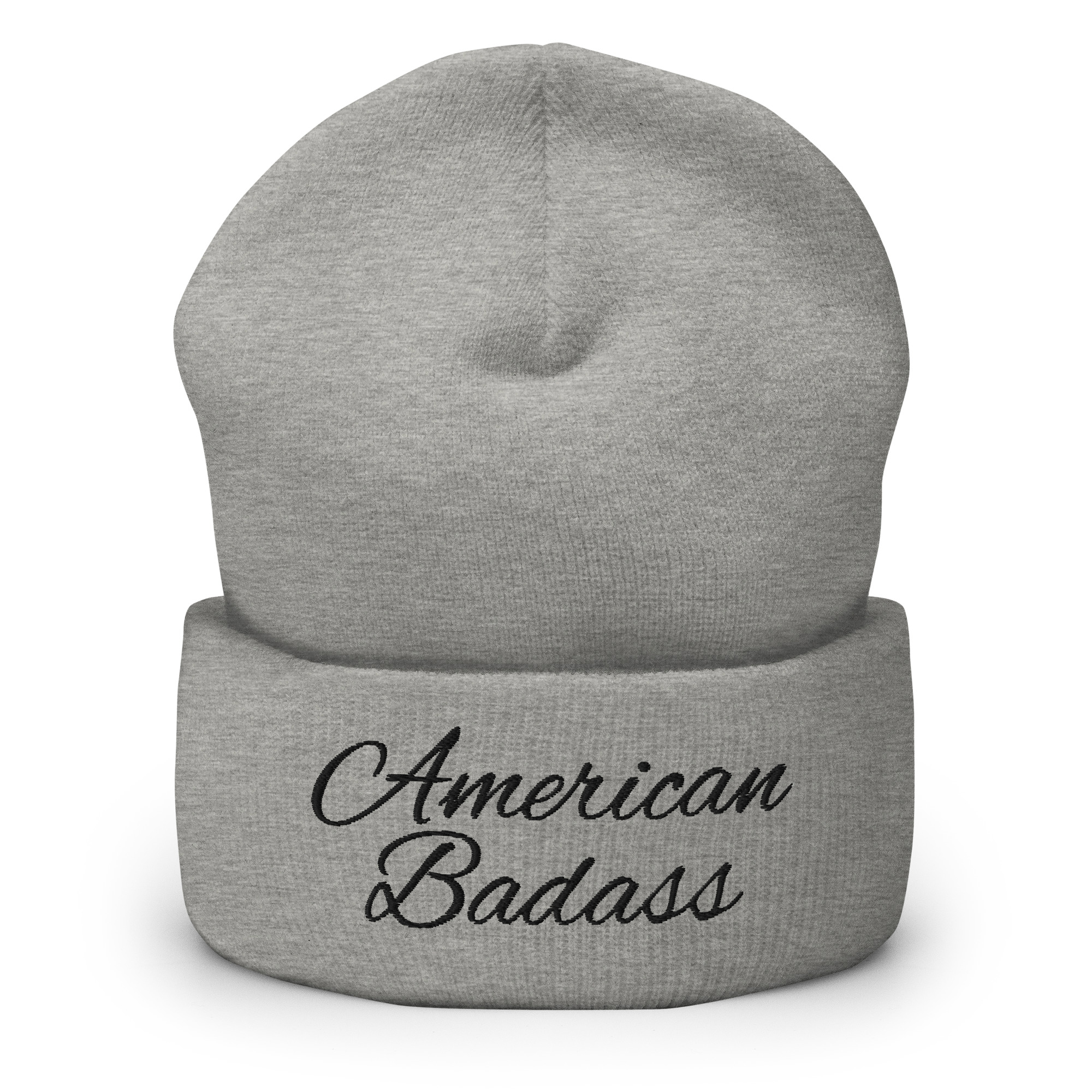 Kid Rock American Badass (Black Embroidery) Beanie - Image 3