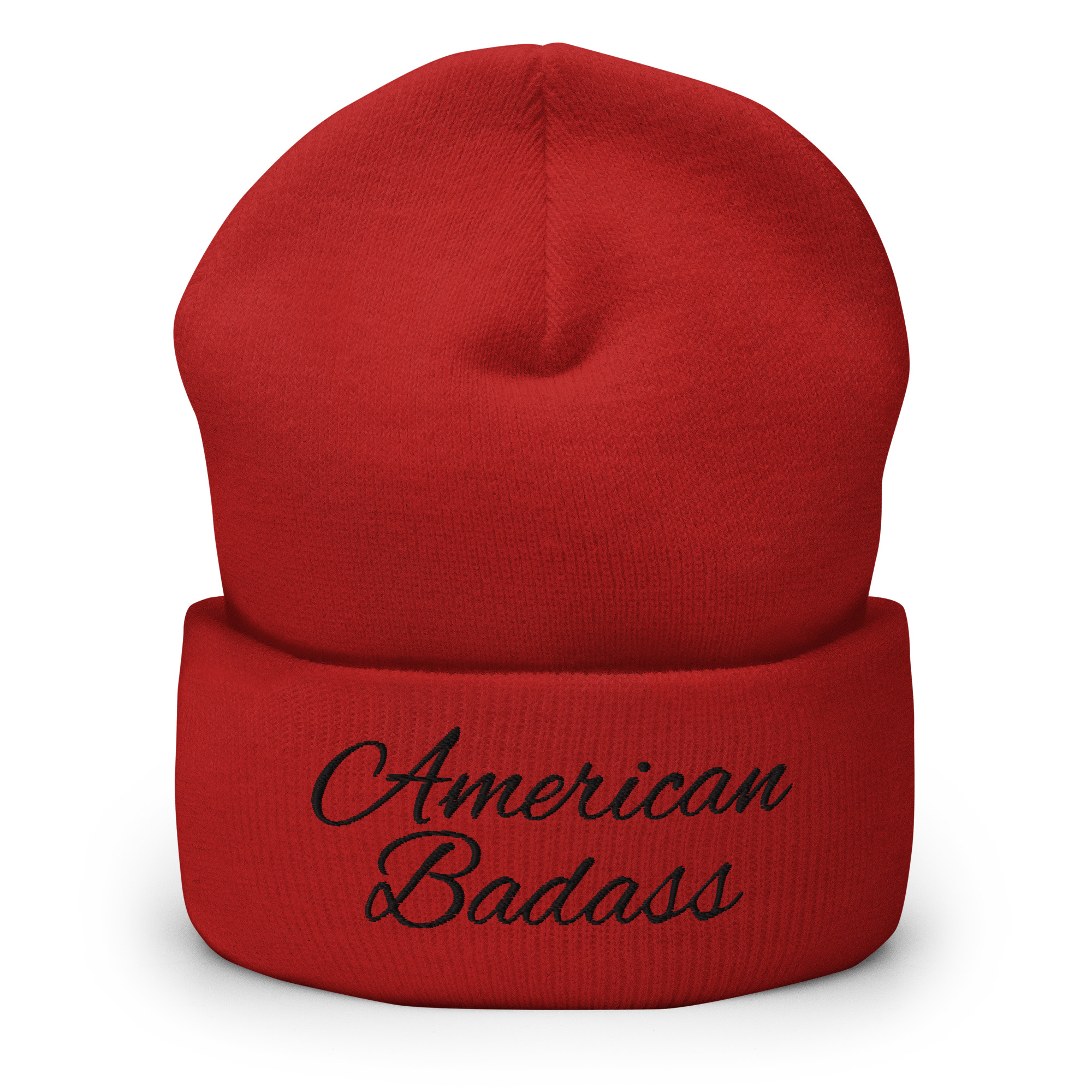 Kid Rock American Badass (Black Embroidery) Beanie - Image 2