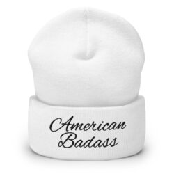 Kid Rock American Badass (Black Embroidery) Beanie