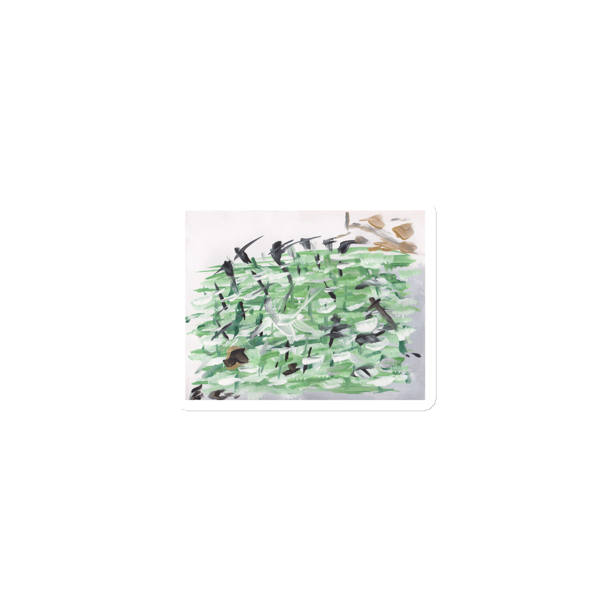 Francoise Gagnon (Map Of Broken Glass (Atlantis) - Robert Smithson) Magnet - Image 2