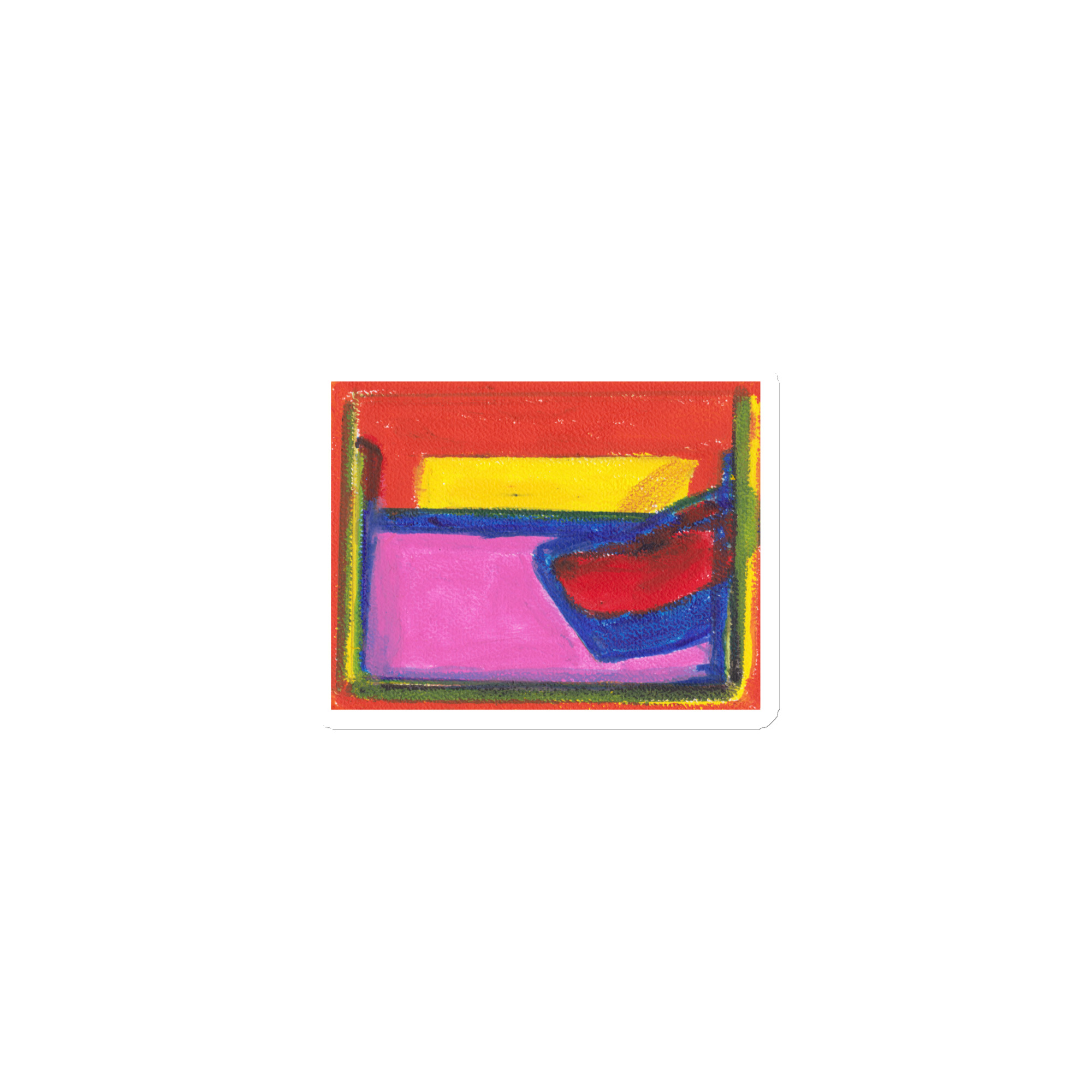Francoise Gagnon (Room with Chair - Howard Hodgkin) Magnet - Image 2